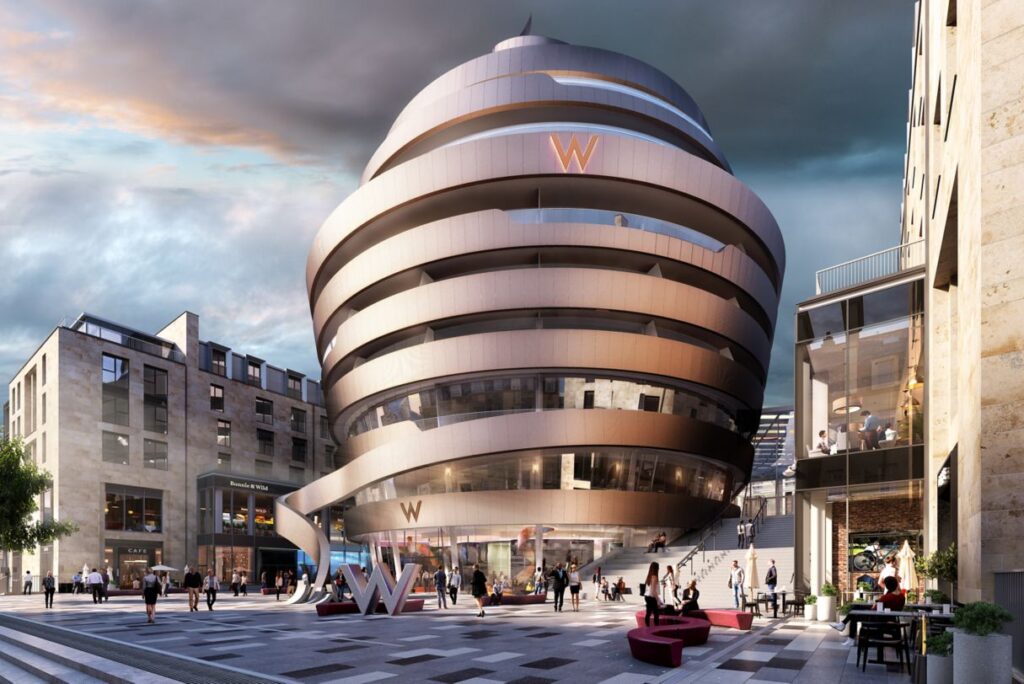 W Hotel Edinburgh exterior