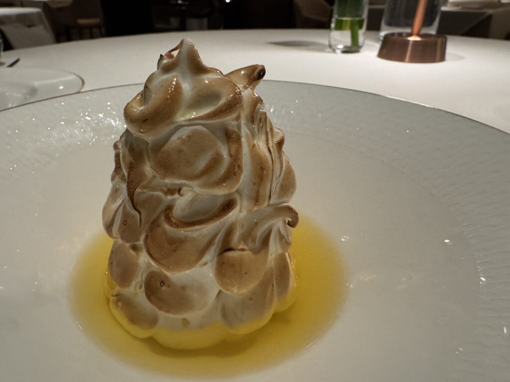 Carden Park The Vines Restaurant Baked Alaska