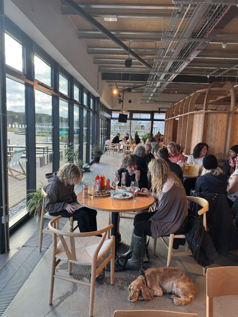 Lost Shore Edinburgh Canteen foodhall Interior