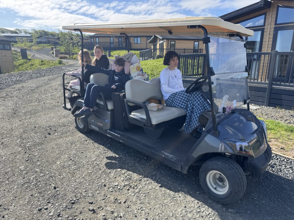Lost Shore Edinburgh Golf Buggy