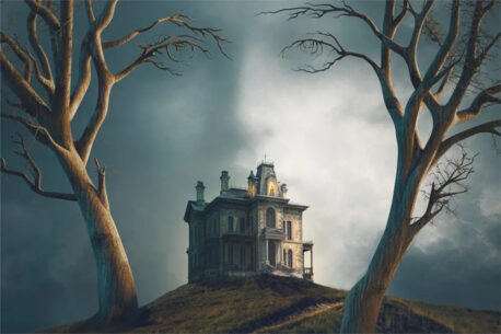 Poster for the stage adaptation of the Haunting of Hill House.